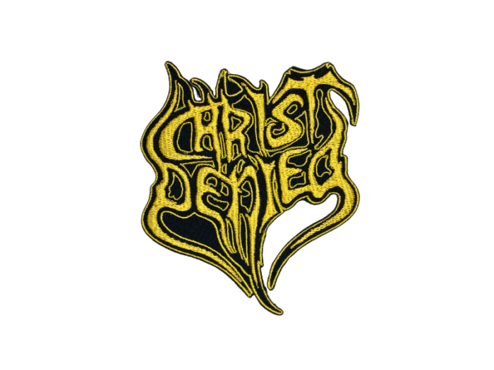 Christ Denied - Musik Band Logo - Patch Mærke