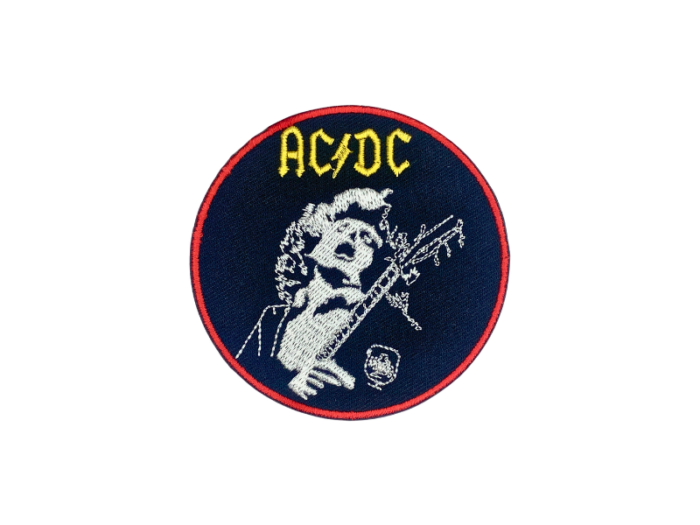 AC/DC - Musik Band Logo Emblem - Patch Mærke