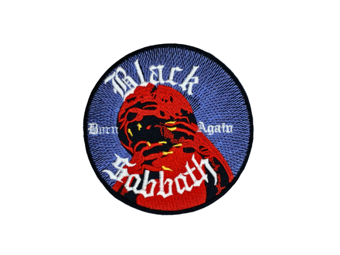 Black Sabbath Born Again - Musik Band Logo Emblem - Patch Mærke