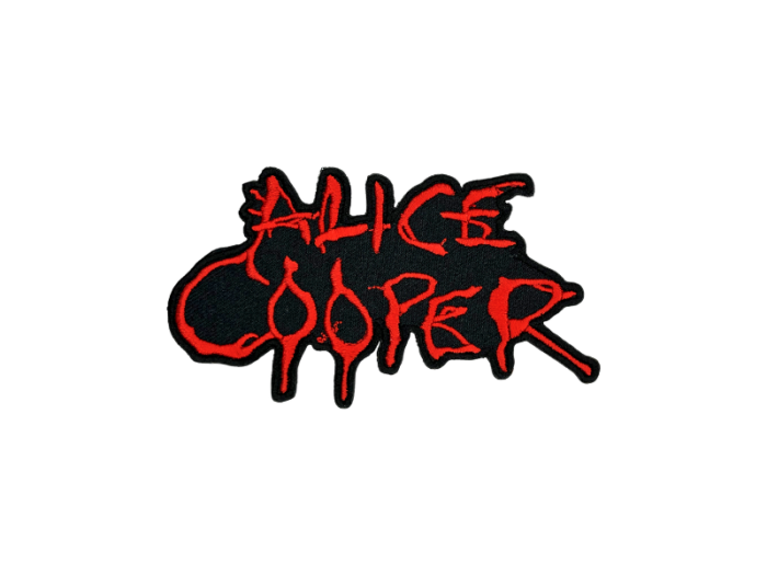 Alice Cooper - Musik Band Logo Emblem - Patch Mærke