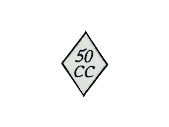 50 cc Ruder - Patch Mærke