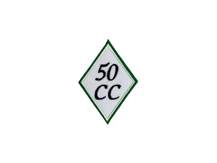 50 cc Ruder - Patch Mærke