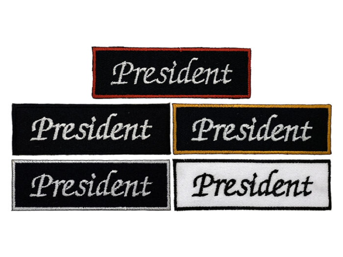 President - Patch Mærke