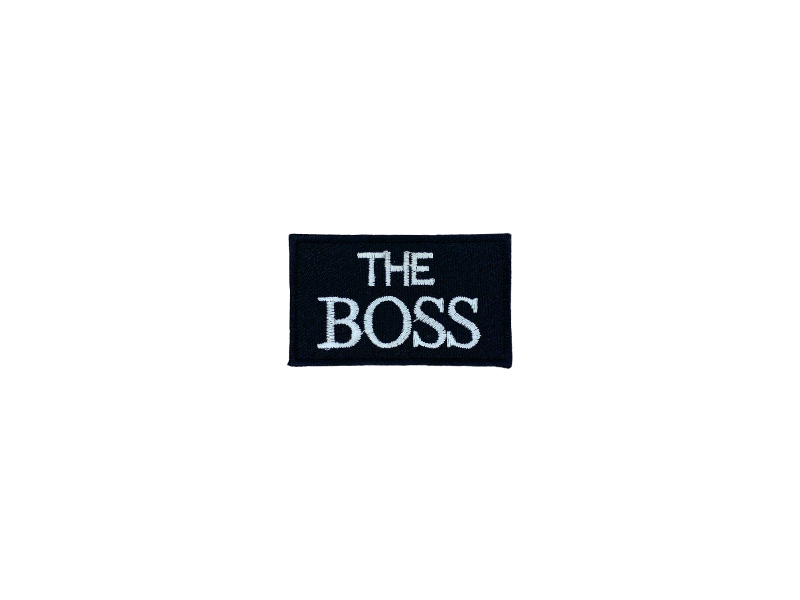 The Boss - Patch Mærke - Billede 6