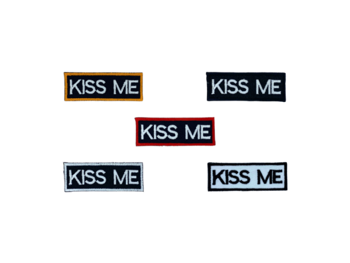 Kiss Me - Patch Mærke