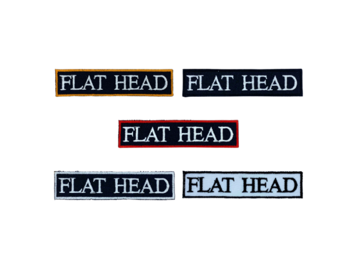 Flat Head - Patch Mærke