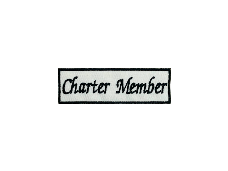 Charter Member - Patch Mærke - Billede 4
