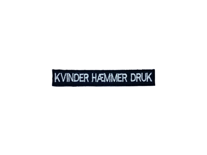 Kvinder Hæmmer Druk - Patch Mærke - Billede 2