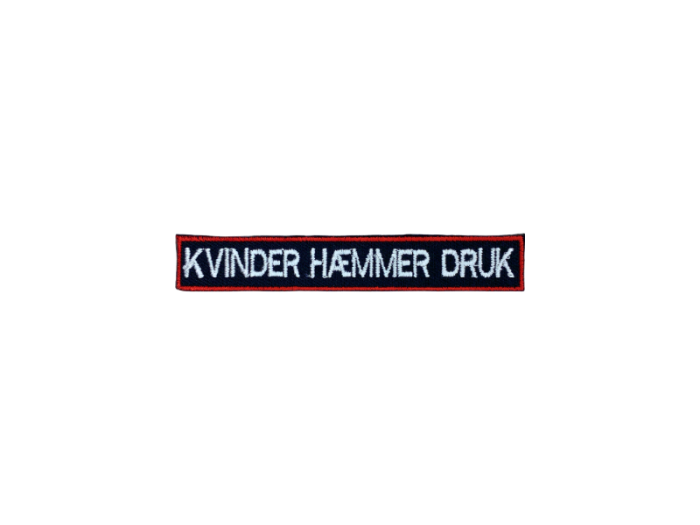 Kvinder Hæmmer Druk - Patch Mærke - Billede 4