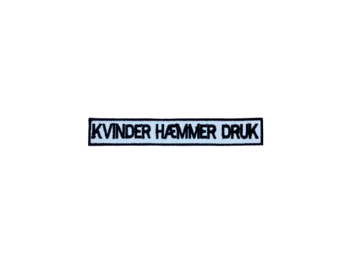 Kvinder Hæmmer Druk - Patch Mærke - Billede 3