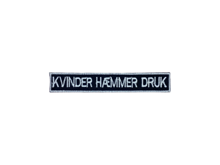 Kvinder Hæmmer Druk - Patch Mærke - Billede 5