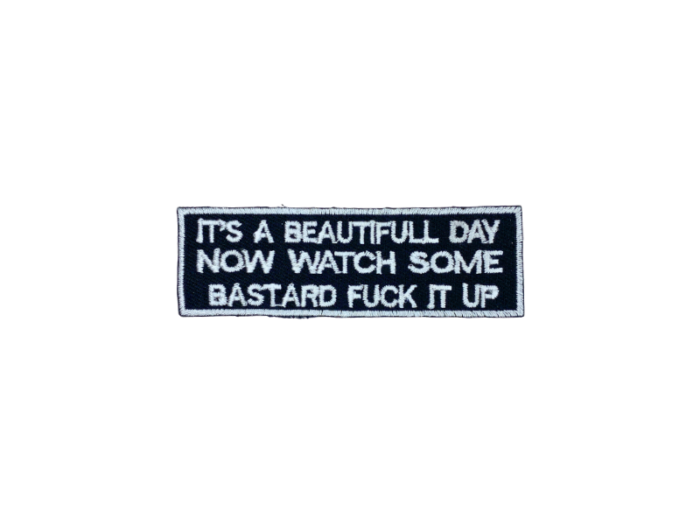 It`s a Beautifull Day - Patch Mærke - Billede 6