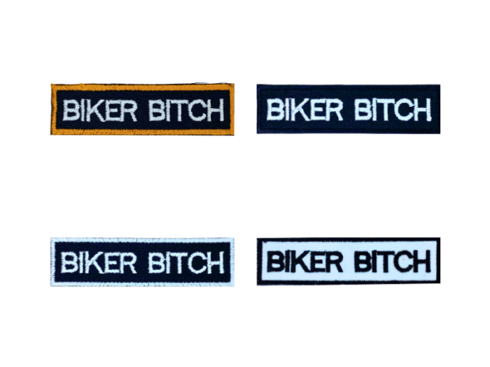 Biker Bitch - Patch Mærke