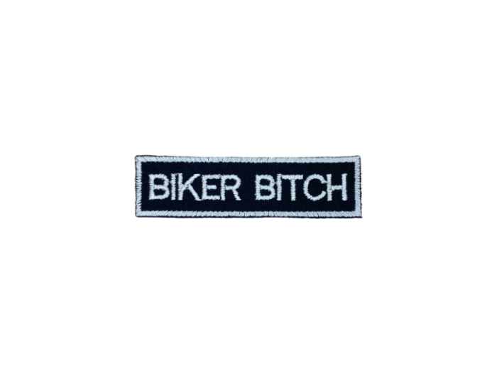Biker Bitch - Patch Mærke - Billede 3