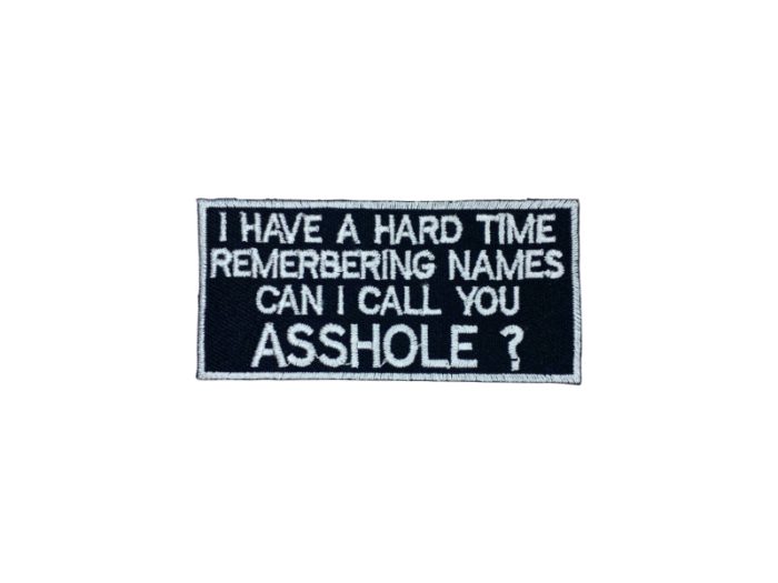 I have a hard time - Patch Mærke