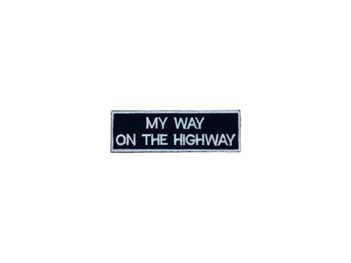 My way on the highway - Patch Mærke