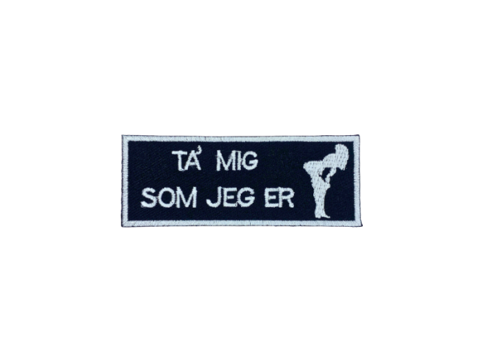 Ta` mig som jeg er - Patch Mærke