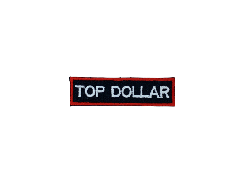 Top dollar - Patch Mærke - Billede 3