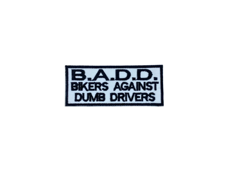 Badd bikers agenst dumb drivers - Patch Mærke - Billede 4