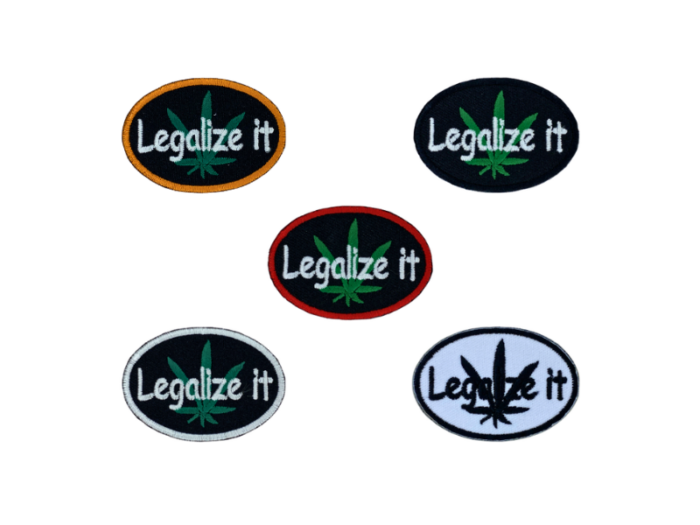 Legalize It Weed Hash - Patch Mærke