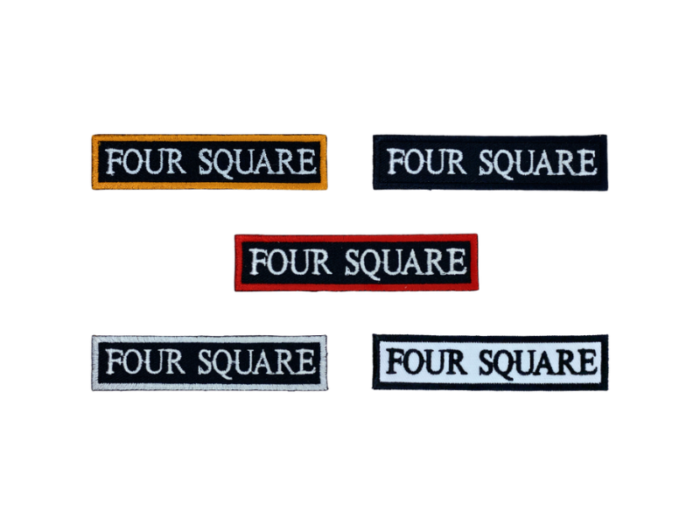 Four square  - Patch Mærke