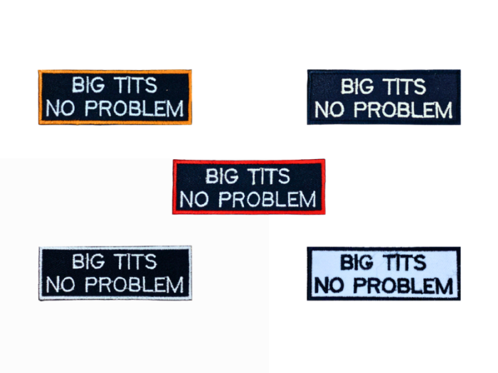 I love big tits - Patch Mærke