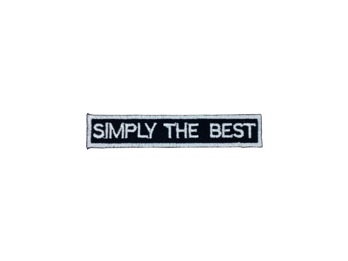 Simply the best - Patch Mærke