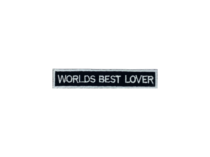 Worlds best lover - Patch Mærke - Billede 4