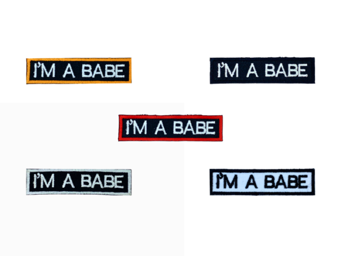 Im a babe - Patch Mærke
