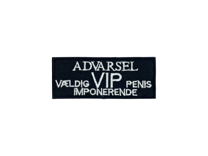 Advarsel VIP vældig imponerende penis- Patch Mærke - Billede 6