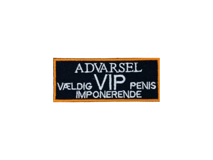 Advarsel VIP vældig imponerende penis- Patch Mærke - Billede 2