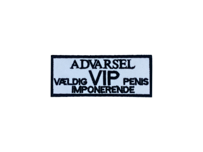Advarsel VIP vældig imponerende penis- Patch Mærke - Billede 4