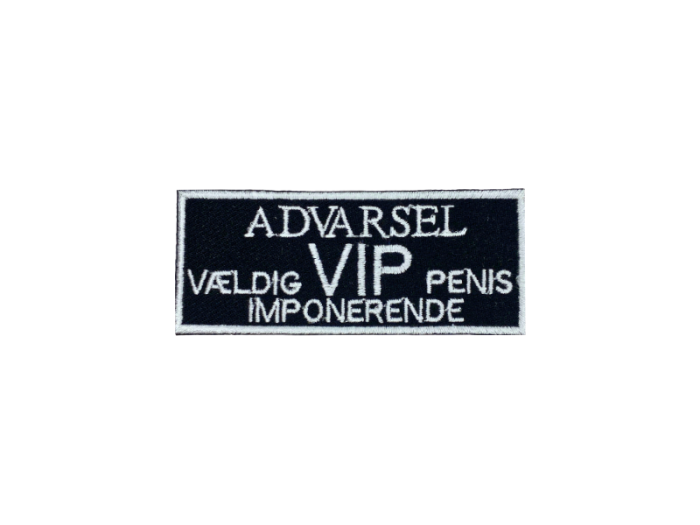 Advarsel VIP vældig imponerende penis- Patch Mærke - Billede 5