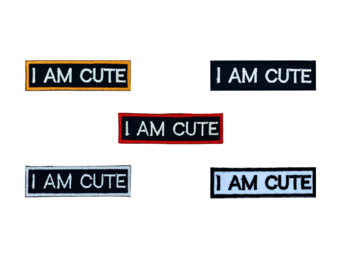 I am cute - Patch  Mærke
