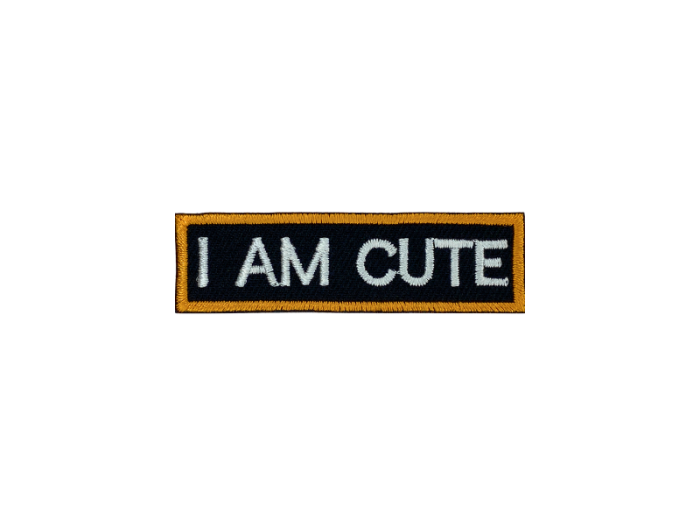 I am cute - Patch  Mærke - Billede 2