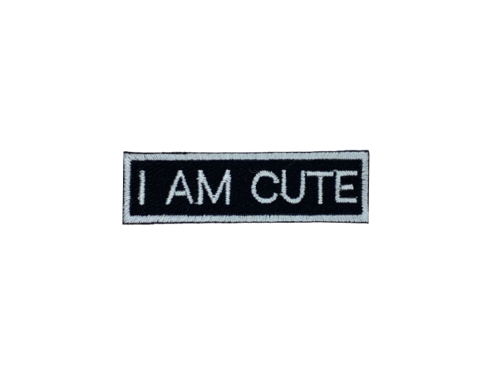 I am cute - Patch  Mærke - Billede 5