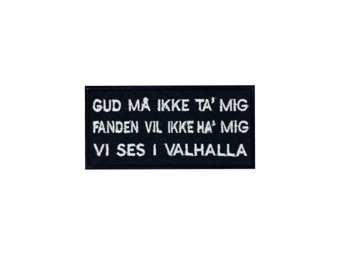 Gud må ikke ta´os - Patch  Mærke - Billede 6