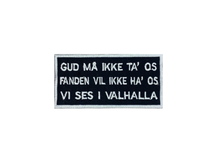 Gud må ikke ta´os - Patch  Mærke - Billede 5