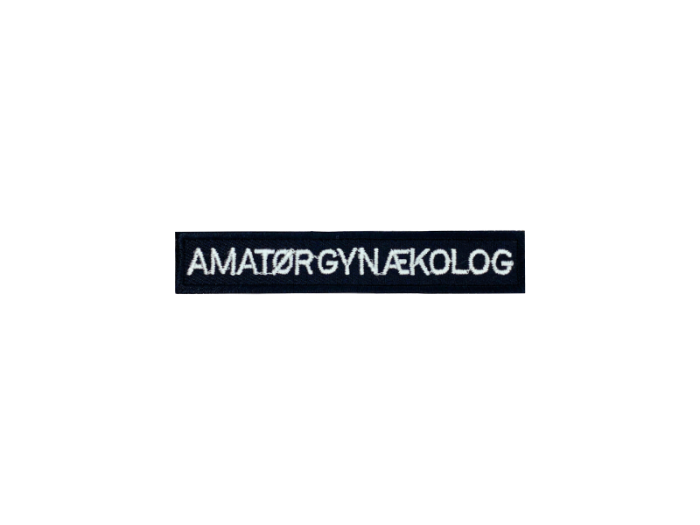 Amatørgynækolog - Patch  Mærke - Billede 2