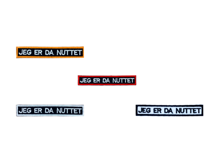 Jeg er nuttet - Patch  Mærke