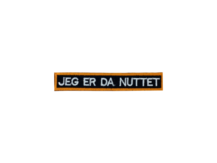 Jeg er nuttet - Patch  Mærke - Billede 5