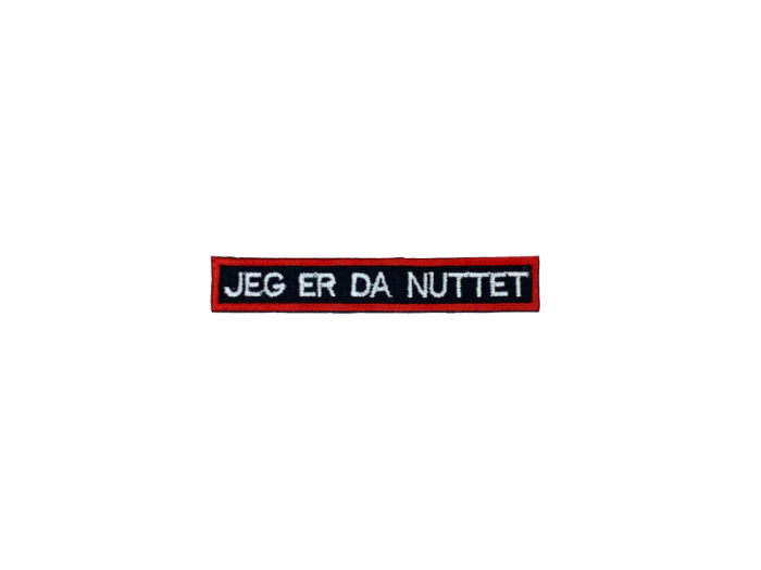 Jeg er nuttet - Patch  Mærke - Billede 2
