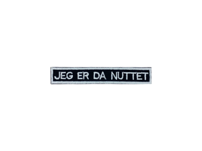 Jeg er nuttet - Patch  Mærke - Billede 4