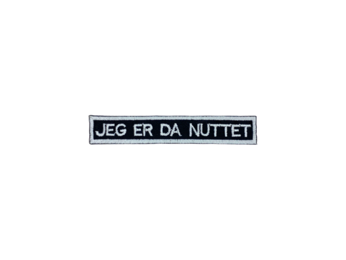 Jeg er nuttet - Patch  Mærke
