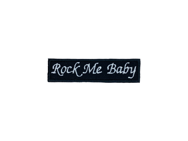 Rock me baby - Patch Mærke - Billede 6