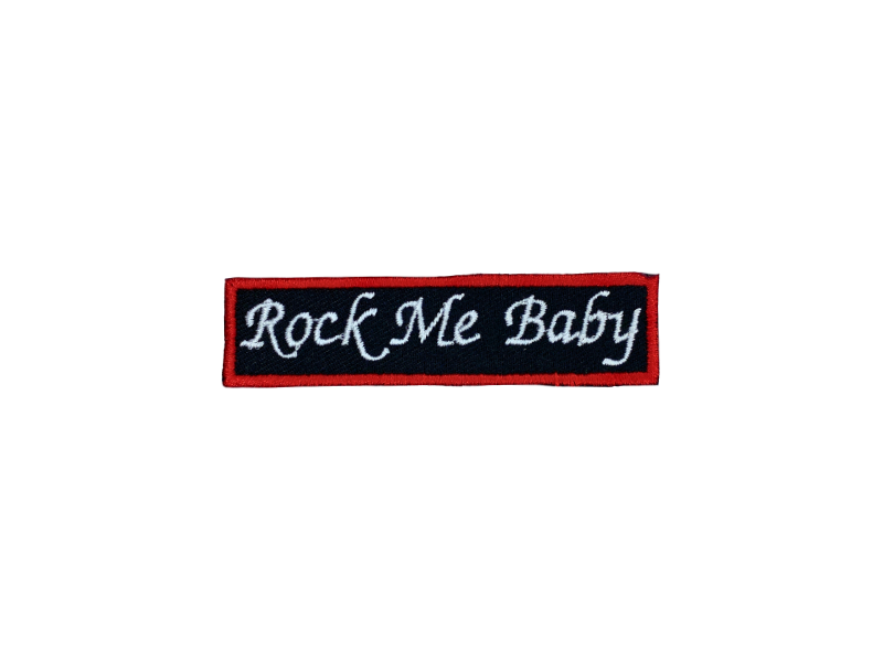 Rock me baby - Patch Mærke - Billede 3
