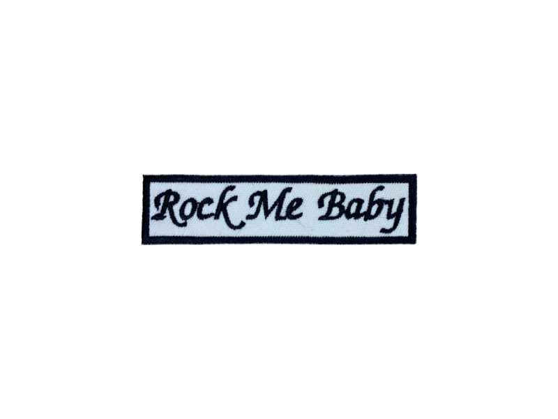 Rock me baby - Patch Mærke - Billede 4