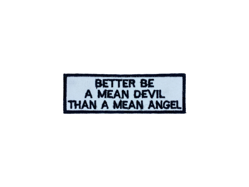 Better be a bad devil - Patch Mærke - Billede 4