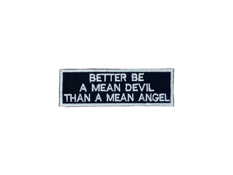 Better be a bad devil - Patch Mærke - Billede 5