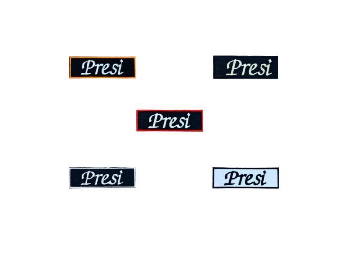 Presi - Patch  Mærke